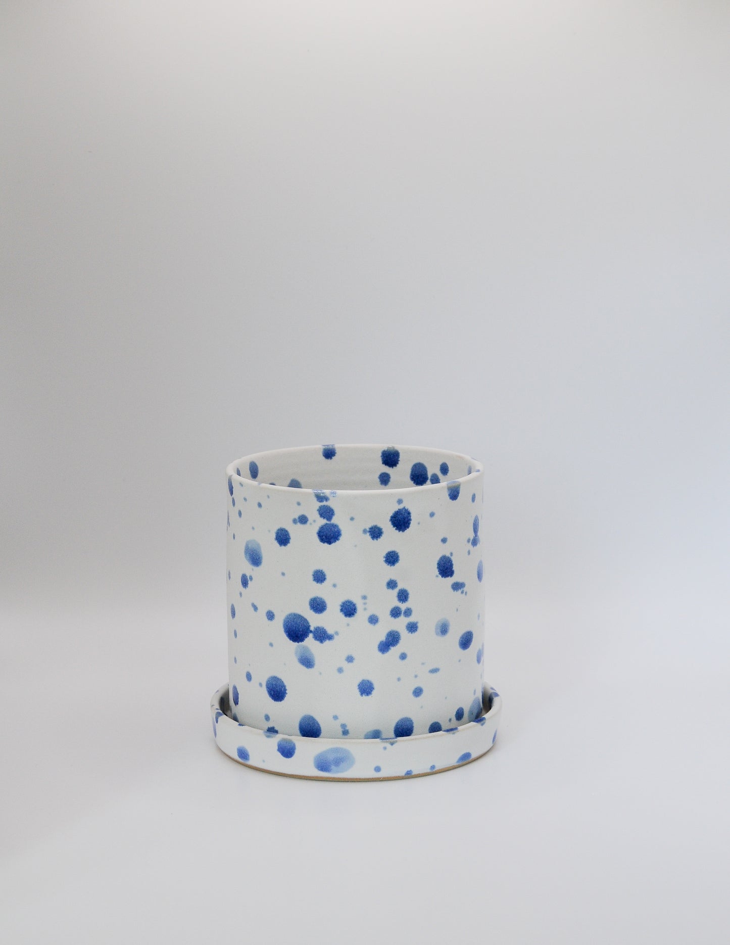 KONFETTI Becher mit Untertasse