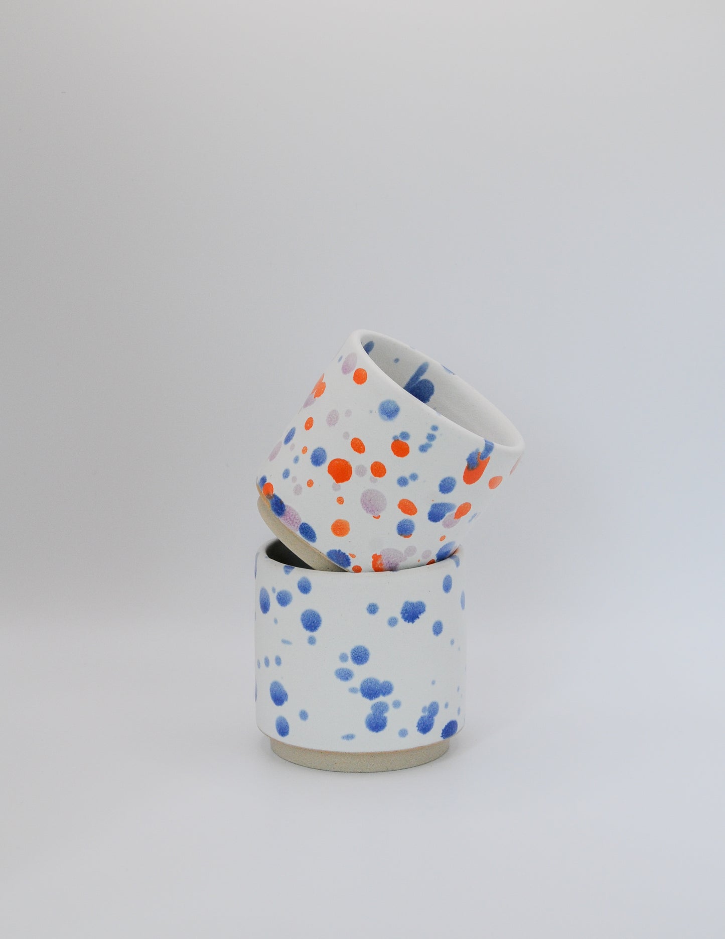 KONFETTI Espressobecher blau